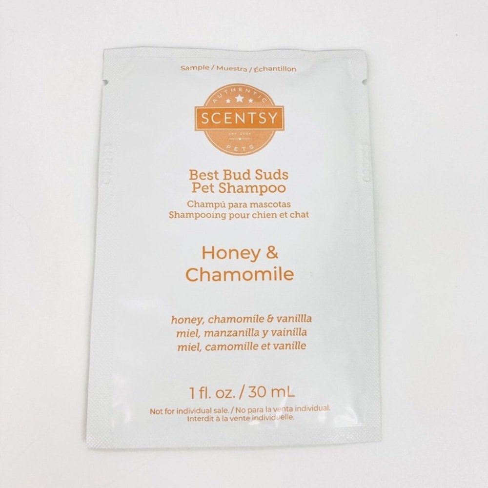 Scentsy Honey & Chamomile BEST BUD SUDS PET SHAMPOO 15ml/1 fl oz/30ml